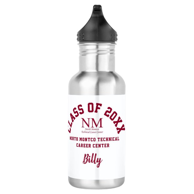 Bouteille D'eau Water Bottle North Montco Technical Career Centre (Droite)