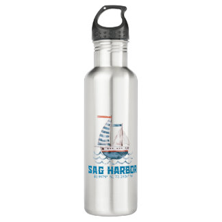 Bouteille D'eau Water Bottle with Sag Harbor logo