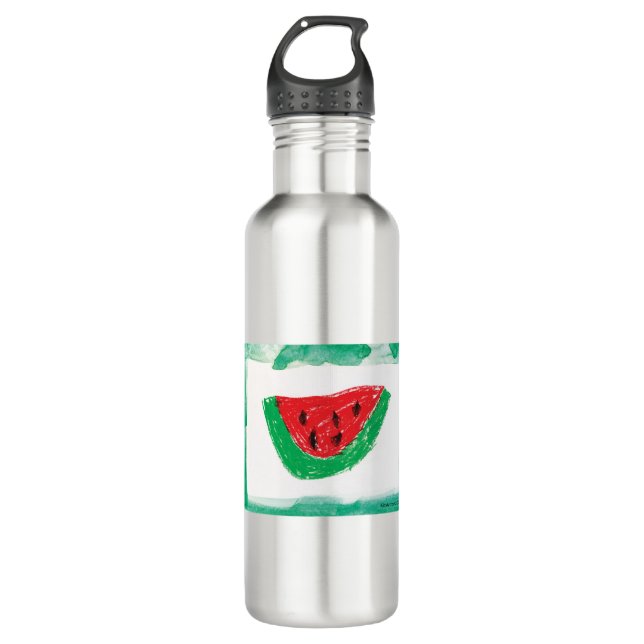 Bouteille D'eau Watermelon - Kids Art pour CHOC (Devant)