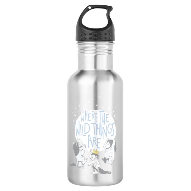 Bouteille D'eau Where The Wild Things Are | Moon & Stars (Devant)