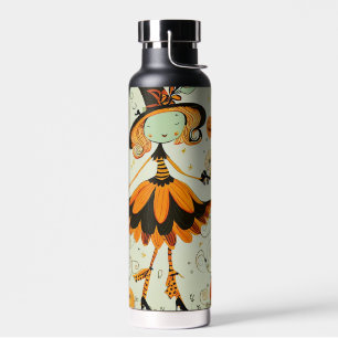 Bouteille D'eau whimsical/sorcière/citrouille/chute