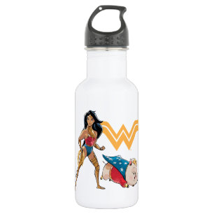 Bouteille D'eau Wonder Woman & PB