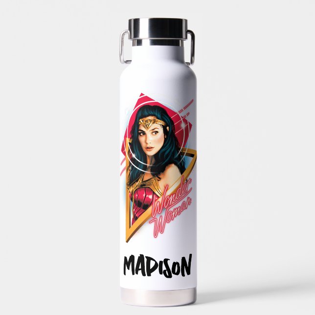 Bouteille D'eau WW84 | Wonder Wonder | Ajouter Votre Nom (Avant)