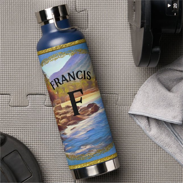 Bouteille D'eau Yelapa Beach 761 (Créateur téléchargé)