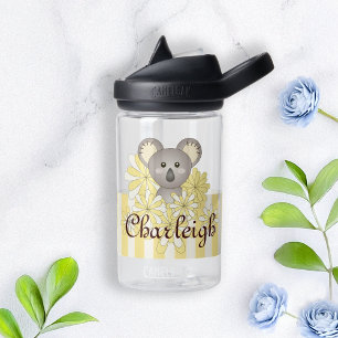 Bouteille D'eau Yellow Stripe mignonne Bébé Koala Enfants