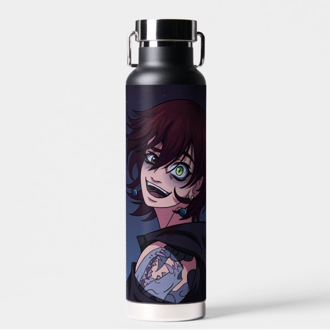 Bouteille D'eau Yeux éffrayants (Avant)