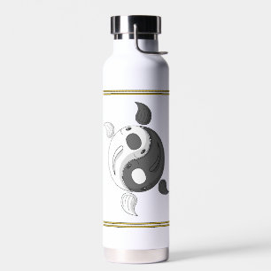 Bouteille D'eau Yin et Yang le Koi