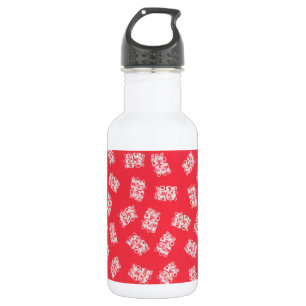 Bouteille D'eau Yukata Textile japonais, Maneki Neko (Chat chanceu