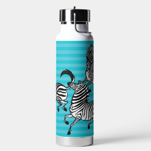 Bouteille d'eau Zebra