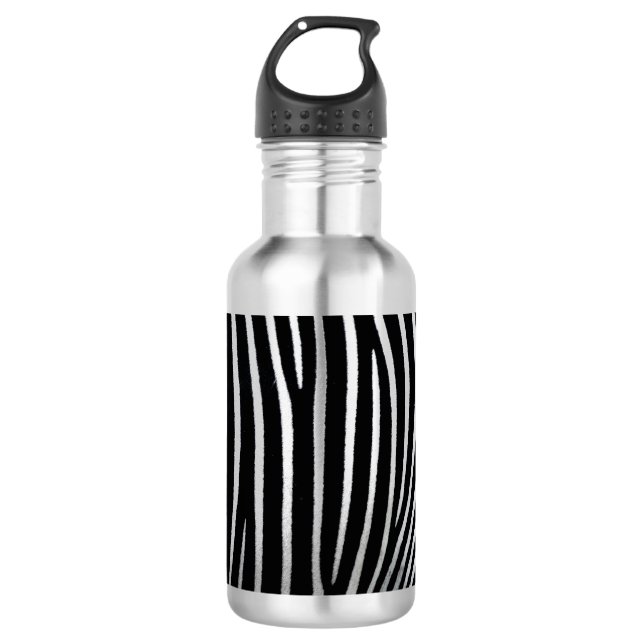 Bouteille D'eau Zebra Skin (Devant)