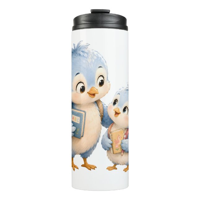 Bouteille d'hydratation Little Blue Birds (Devant)