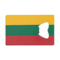 Bouteille en acier avec drapeau de Lituanie