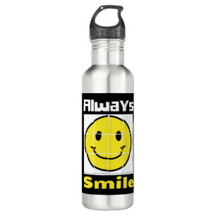 Bouteille en acier inoxydable Smile Emoji