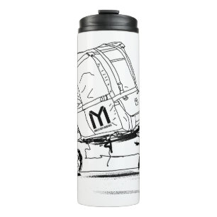 Bouteille isotherme sac à dos voiture