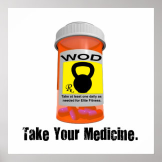 Bouteille Kettlebell RX - Prenez votre affiche de 