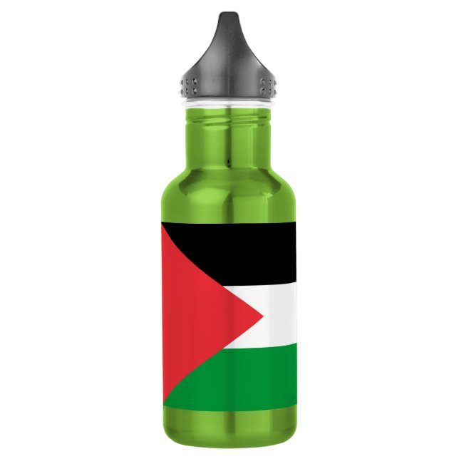 Bouteille Liberty avec drapeau de la Palestine (Gauche)