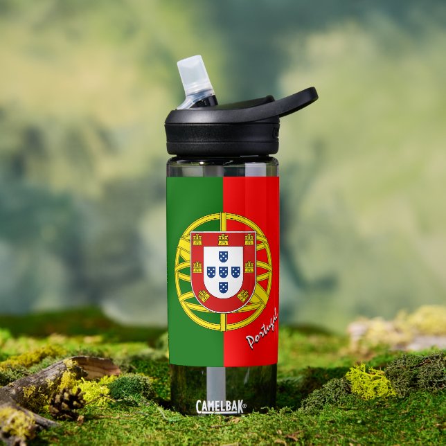 bouteille Portugal, drapeau patriotique portugais (Extérieur)