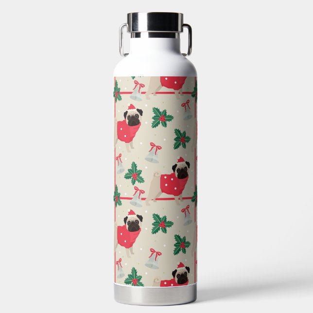 Bouteille Puggy Christmas (Avant)