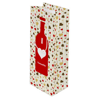 Bouteille Sac cadeau de vin Pour Your Heart Out