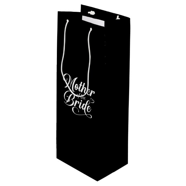 Bouteille Sac de cadeau de la mère de la mariée pour un mari (Devant Angle)