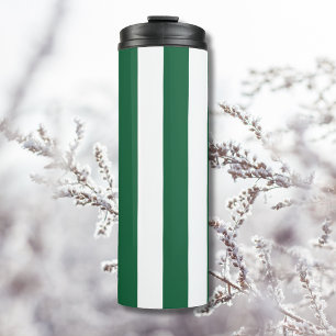 Bouteille vintage classique Vert & Blancs