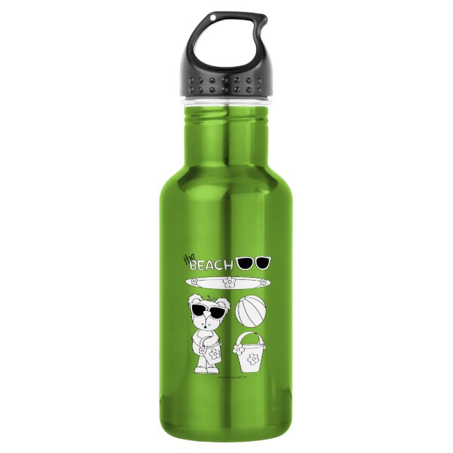 Bouteilles Beach Liberty BPA GRATUIT (Devant)
