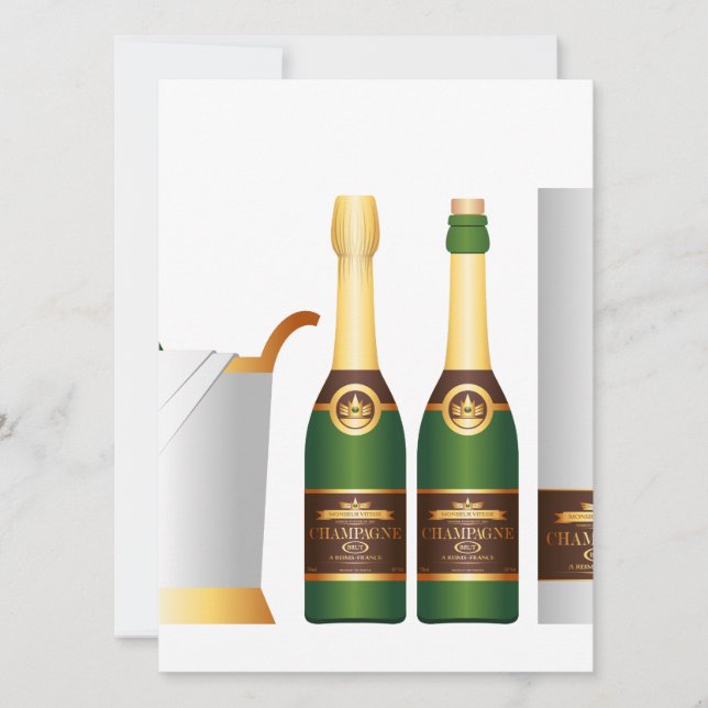 bouteilles de champagne (Devant)