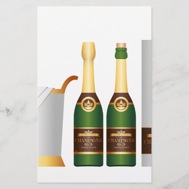 bouteilles de champagne (Devant)