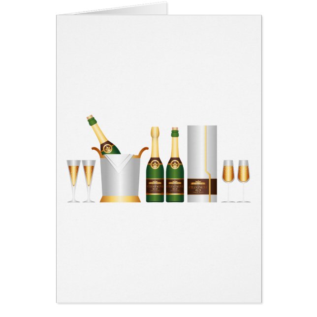 bouteilles de champagne (Devant)