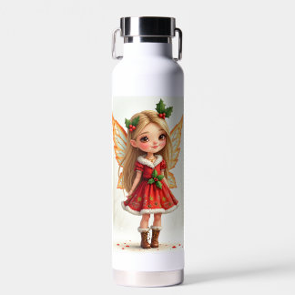 Bouteilles d'eau de fée de Noël