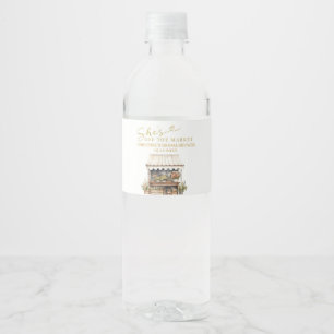 Bouteilles D'eau Étiquette de bouteille pour enterrement de vie de