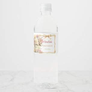 Bouteilles D'eau Étiquette de nourriture et boisson pour le premier