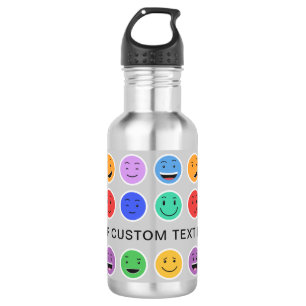 Bouteilles d'eau faites sur commande mignonnes des