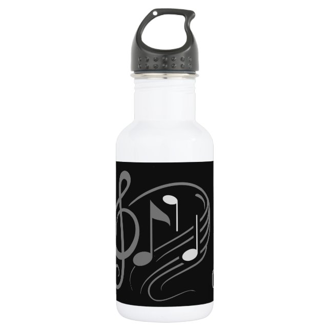Bouteilles d'eau nommées faites sur commande de (Devant)