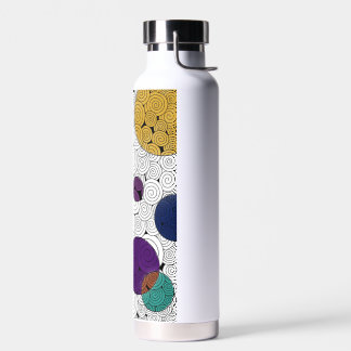 Bouteilles et cercles Bouteille d'eau