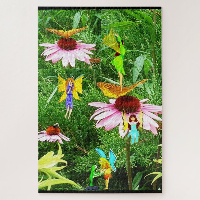 BOUTEILLES ET FAIRIES puzzle puzzle (Vertical)