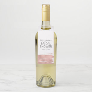 Bouteilles Étiquettes de bouteille pour la douche de mariée R