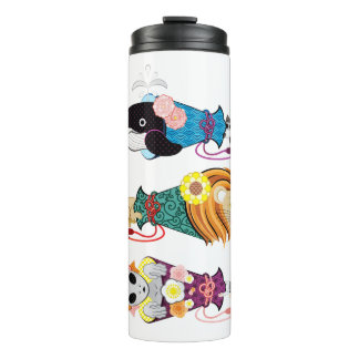 BOUTEILLES ISOTHERMES 動物メガホン…魚・猫・女子(リメイク)