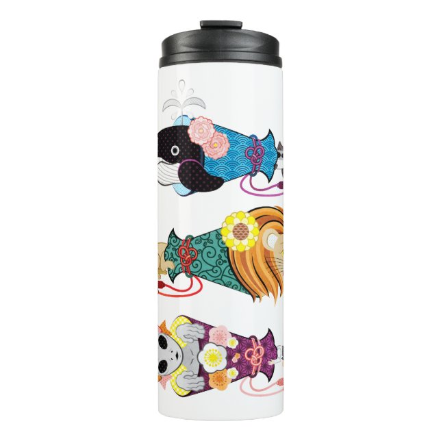 BOUTEILLES ISOTHERMES 動物メガホン…魚・猫・女子（リメイク） (Devant)