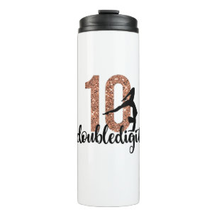 Bouteilles Isothermes 10e anniversaire Cadeau double chiffres filles Gym