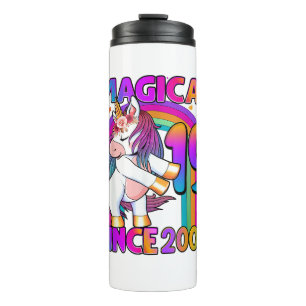Bouteilles Isothermes 19 Ans Unicorne Flossing 19e Anniversaire Fille U