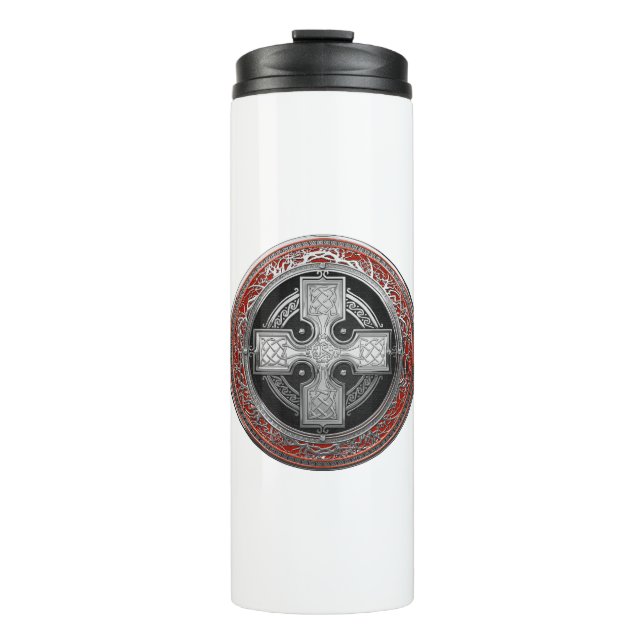 Bouteilles Isothermes [200] Ancient Celtic Sacred Silver Knot Cross (Devant)
