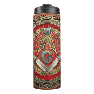 Bouteilles Isothermes [200] Master Mason - Gold Carré & Compass