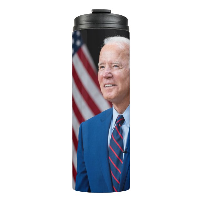 Bouteilles Isothermes 2021 Joe Biden Président américain Portrait (Devant)