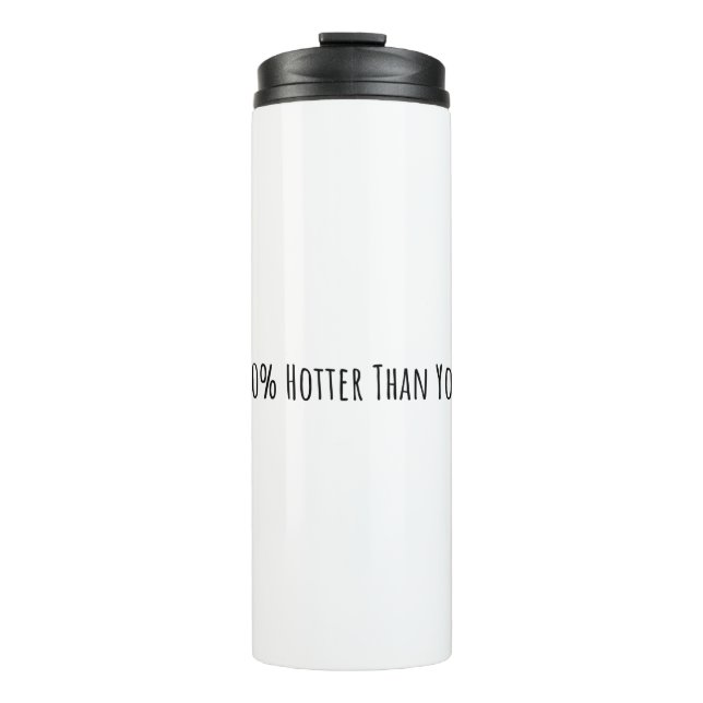 Bouteilles Isothermes 20% Plus Chaud Que Vous (Devant)