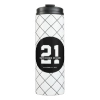 21e anniversaire personnalisé Moderne et élégant
