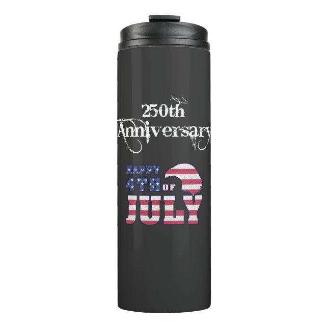 Bouteilles Isothermes 250e anniversaire du 4 juillet (Devant)