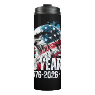 Bouteilles Isothermes 250e anniversaire États-Unis Anniversaire Manches 