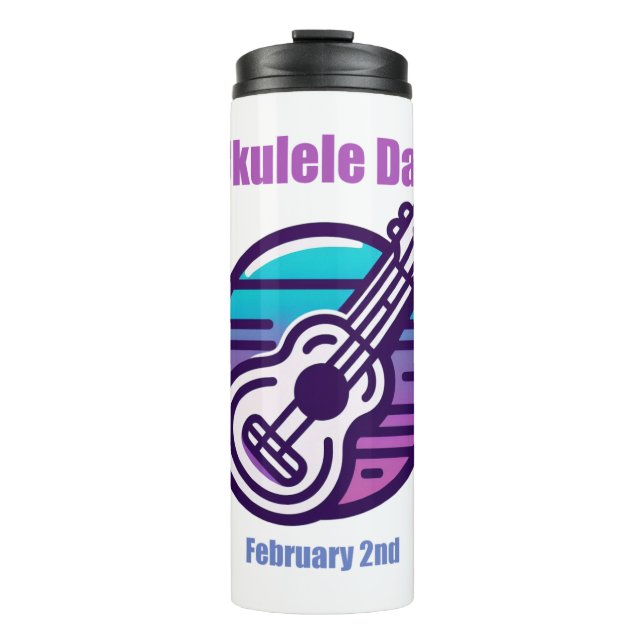 Bouteilles Isothermes 2 février - Journée Ukulele (Devant)