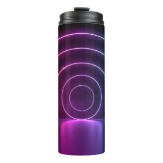 Bouteilles Isothermes 3d ing des lignes brillantes du portail de cercle